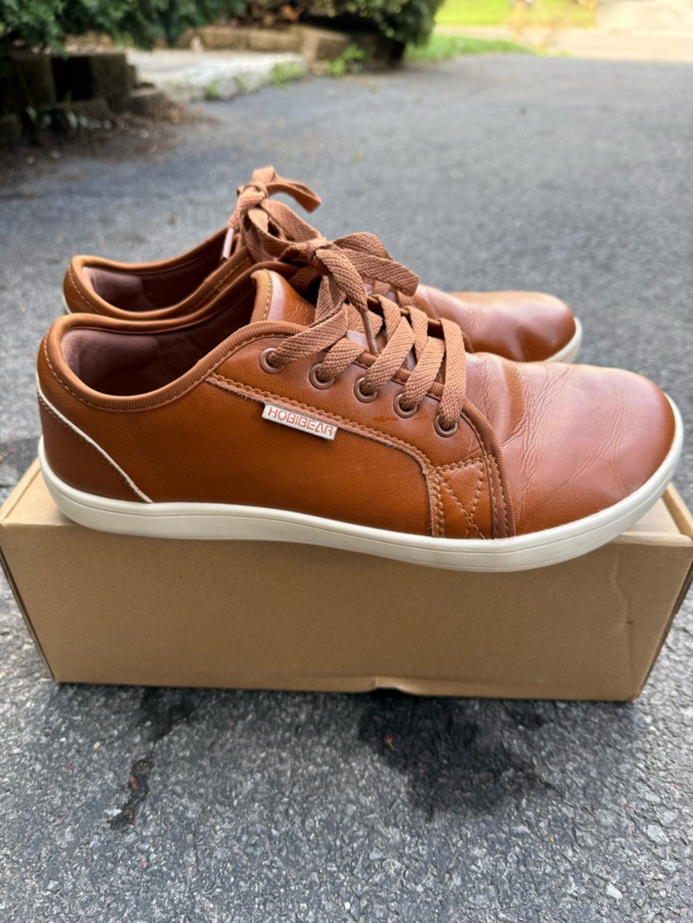 Hobibear Men’s Mens Wide Minimalist Barefoot Sneakers sz 42 (us sz 9)